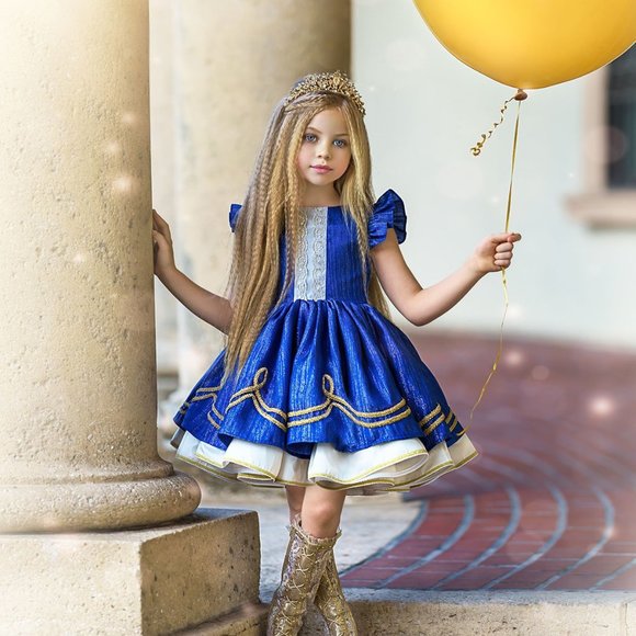 NWT Dollcake Royal Gleam Nutcracker Holiday Girls Dress